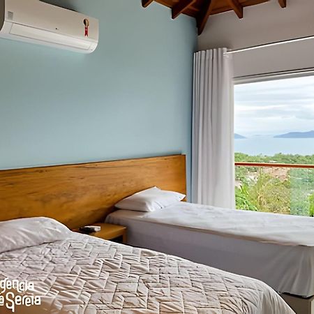 Linda Casa Com Vista Incrivel Em Condominio No Sul Da Ilha Ilhabela Exterior foto