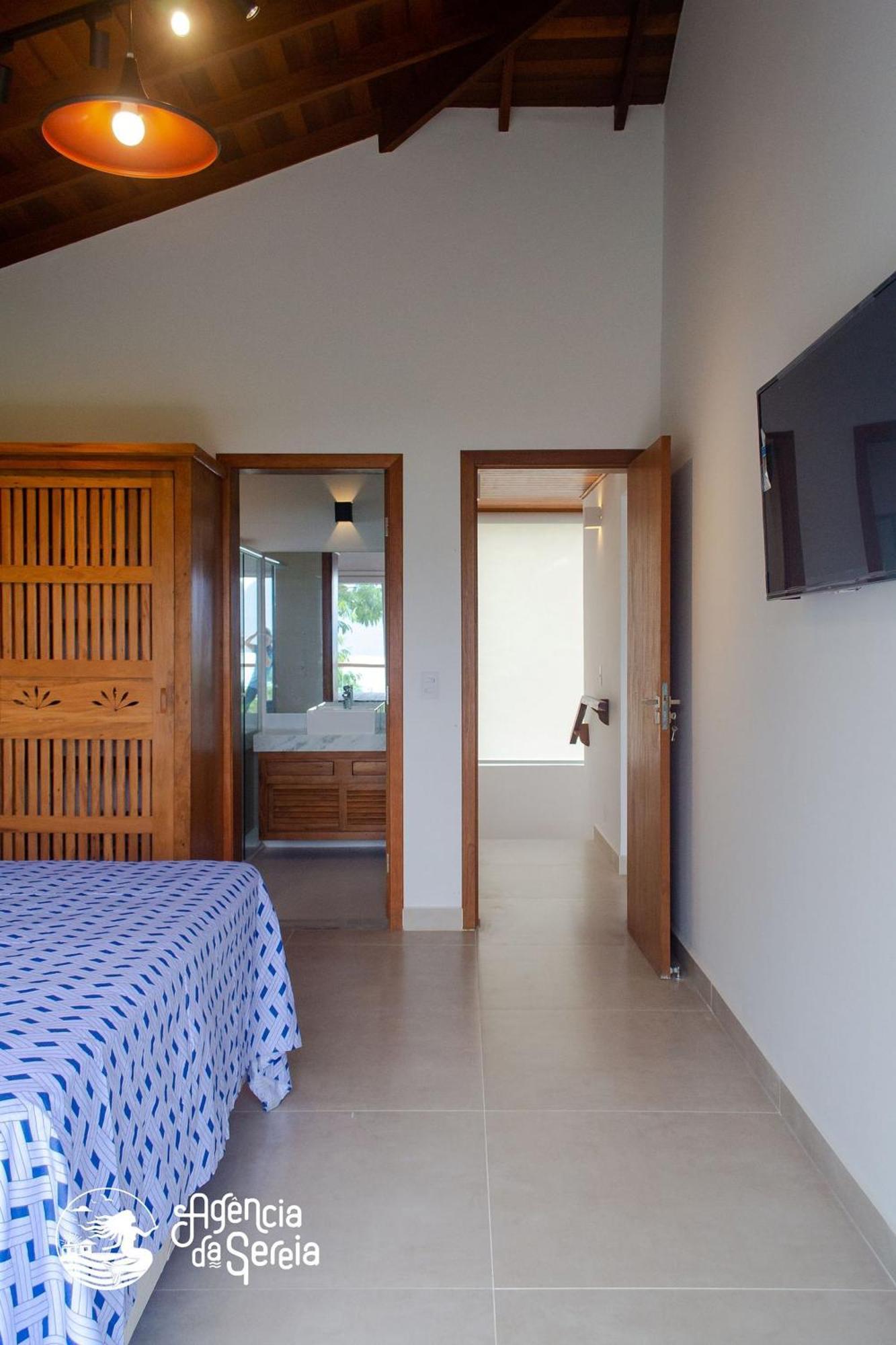 Linda Casa Com Vista Incrivel Em Condominio No Sul Da Ilha Ilhabela Exterior foto