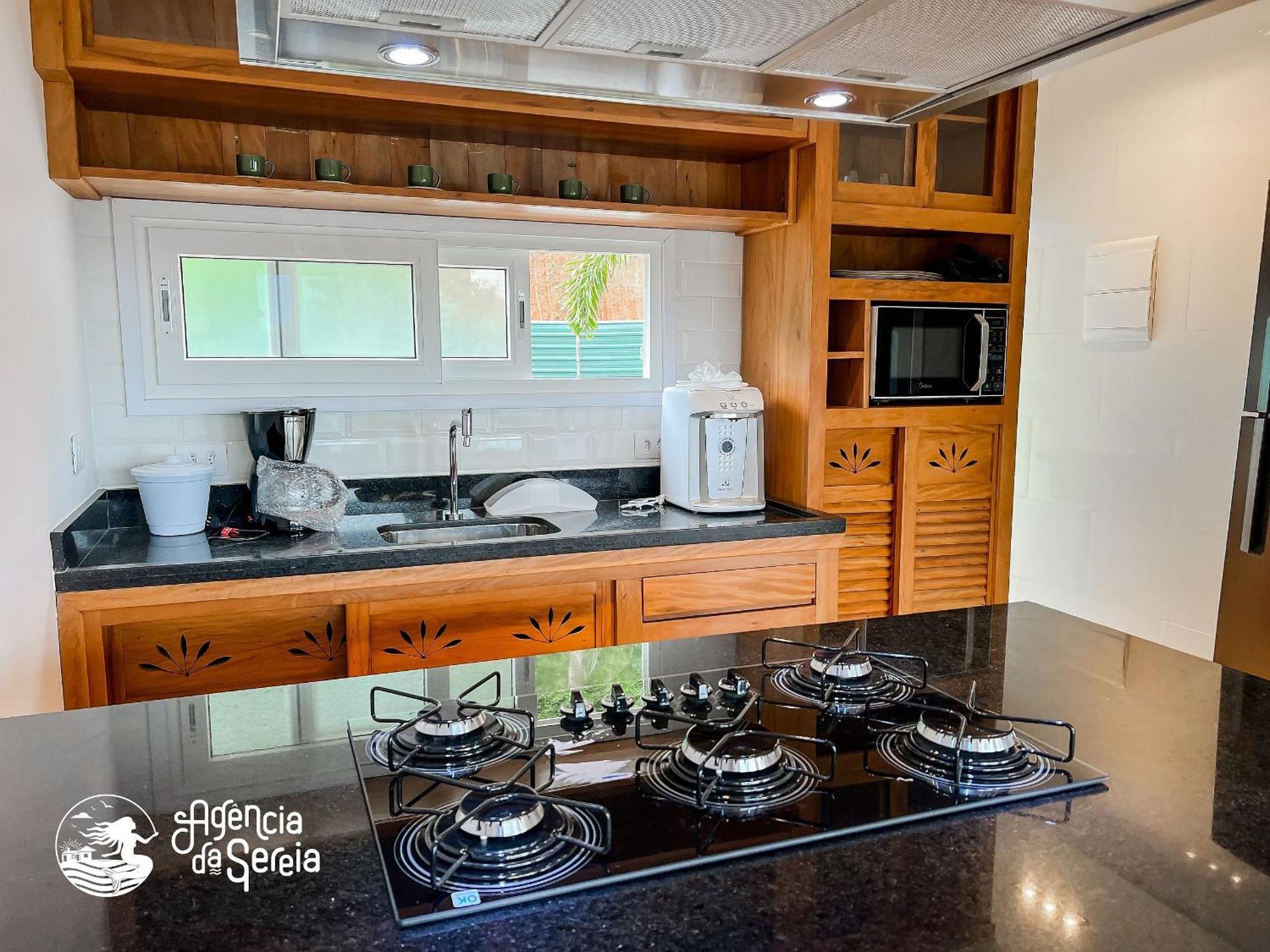 Linda Casa Com Vista Incrivel Em Condominio No Sul Da Ilha Ilhabela Exterior foto