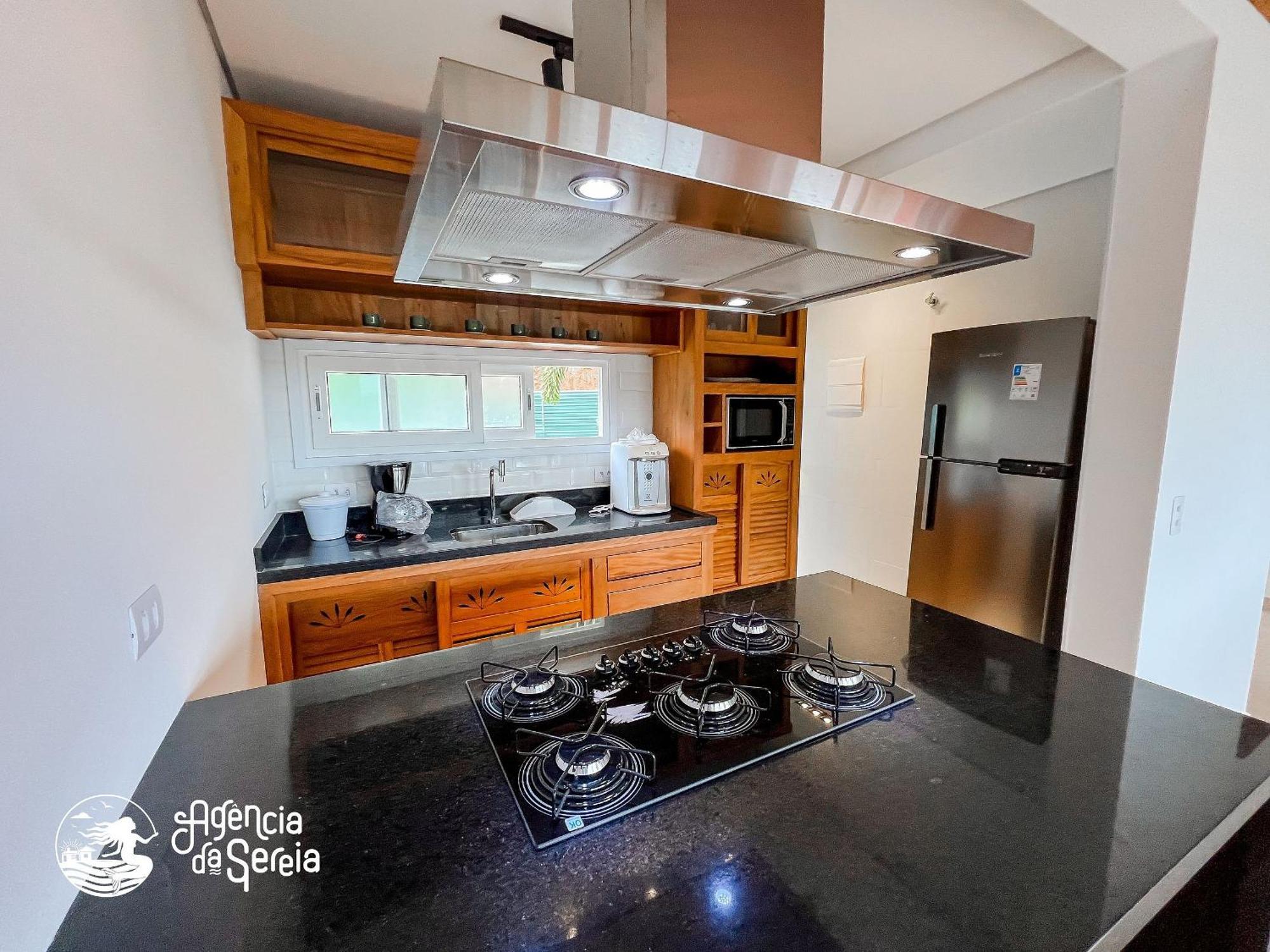 Linda Casa Com Vista Incrivel Em Condominio No Sul Da Ilha Ilhabela Exterior foto